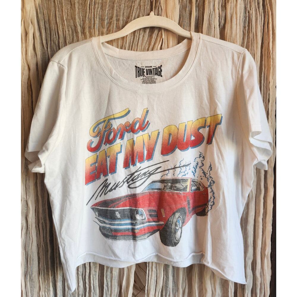 True Vintage Ford Mustang Eat my Dust
